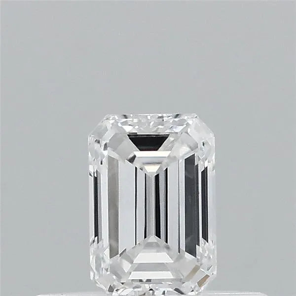 0.33ct Emerald Lab Grown Diamond (Colour D, Clarity VVS2, IGI Certified)