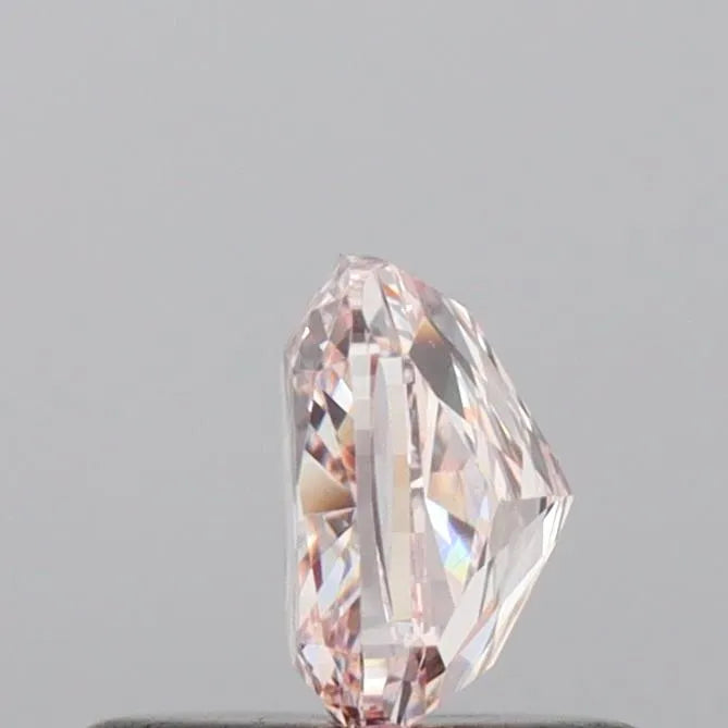 0.49ct Cushion brilliant Lab Grown Diamond (Colour Fancy Light Pink, Clarity VS2, IGI Certified)