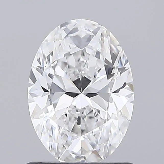 0.90ct Oval Lab Grown Diamond (Colour D, Clarity VVS2, IGI Certified)