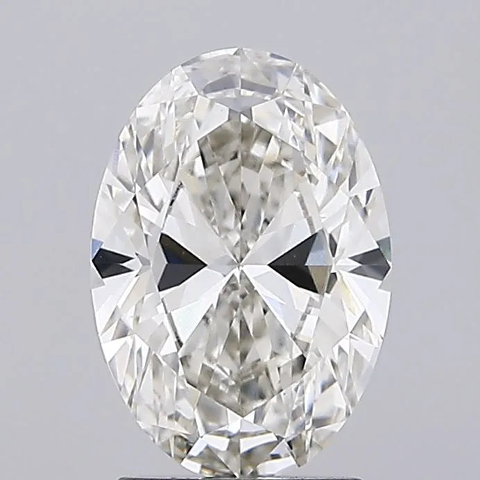 2.13ct Oval Lab Grown Diamond (Colour H, Clarity VS1, IGI Certified)