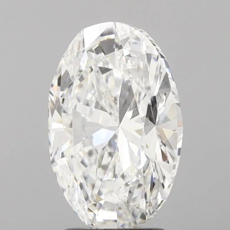 3.00ct Oval Lab Grown Diamond (Colour D, Clarity VVS2, IGI)