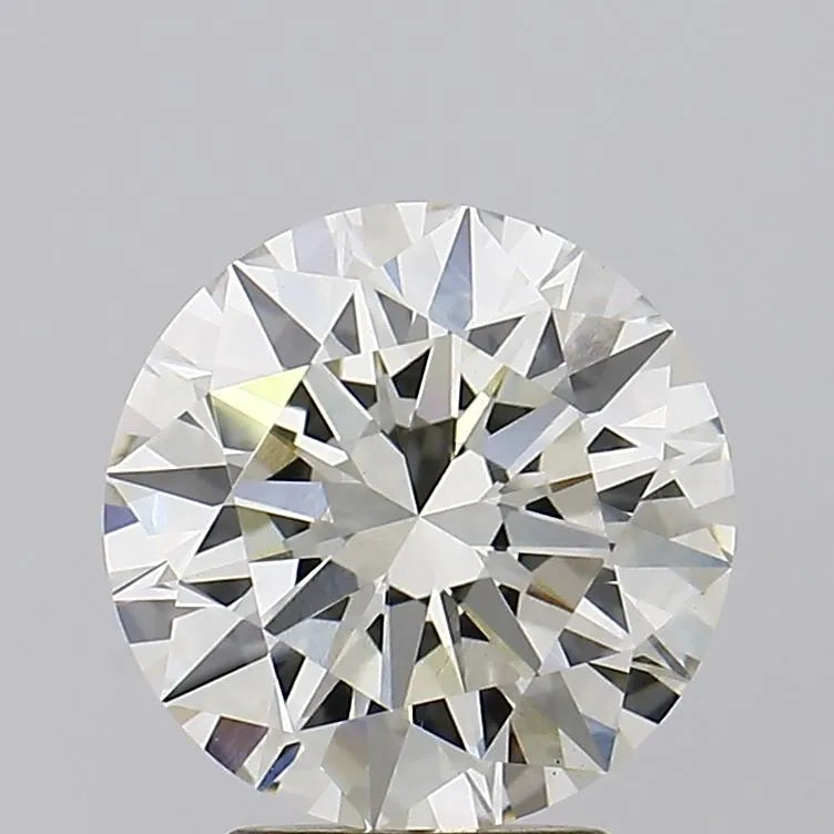 3.15ct Round Lab Grown Diamond (Colour J, Clarity VVS2, Cut EX, IGI Certified)
