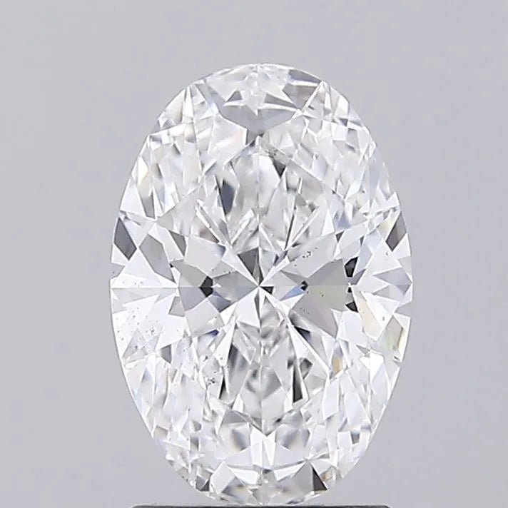 1.51ct Oval Lab Grown Diamond (Colour E, Clarity VS2, IGI Certified)