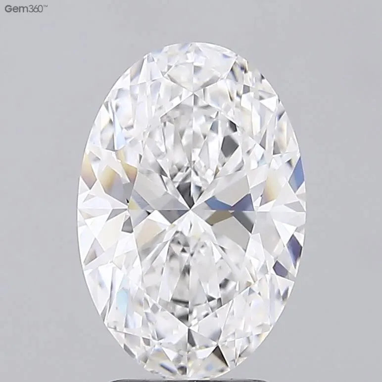 3.01ct Oval Lab Grown Diamond (Colour D, Clarity VVS1, IGI Certified)