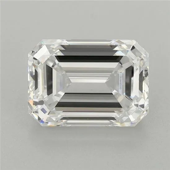 1.73ct Emerald Lab Grown Diamond (Colour D, Clarity IF, IGI)