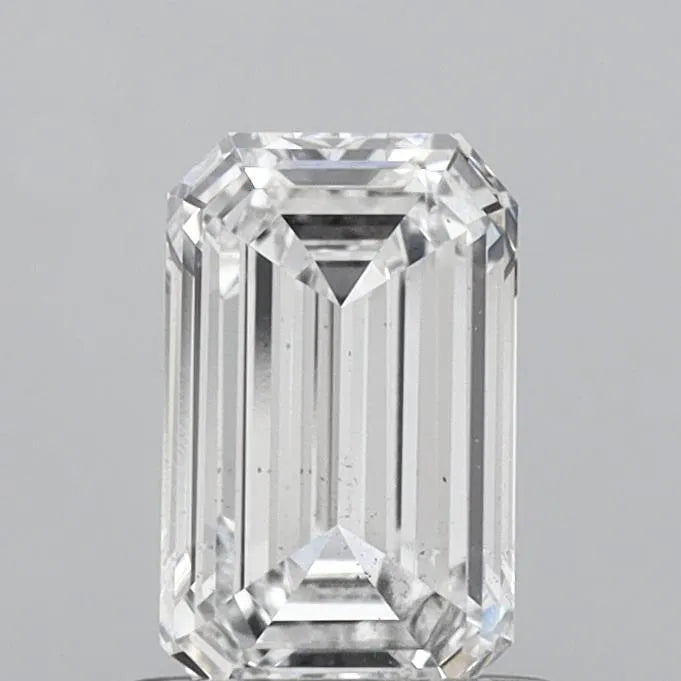 1.00ct Emerald Lab Grown Diamond (Colour E, Clarity SI1, IGI Certified)