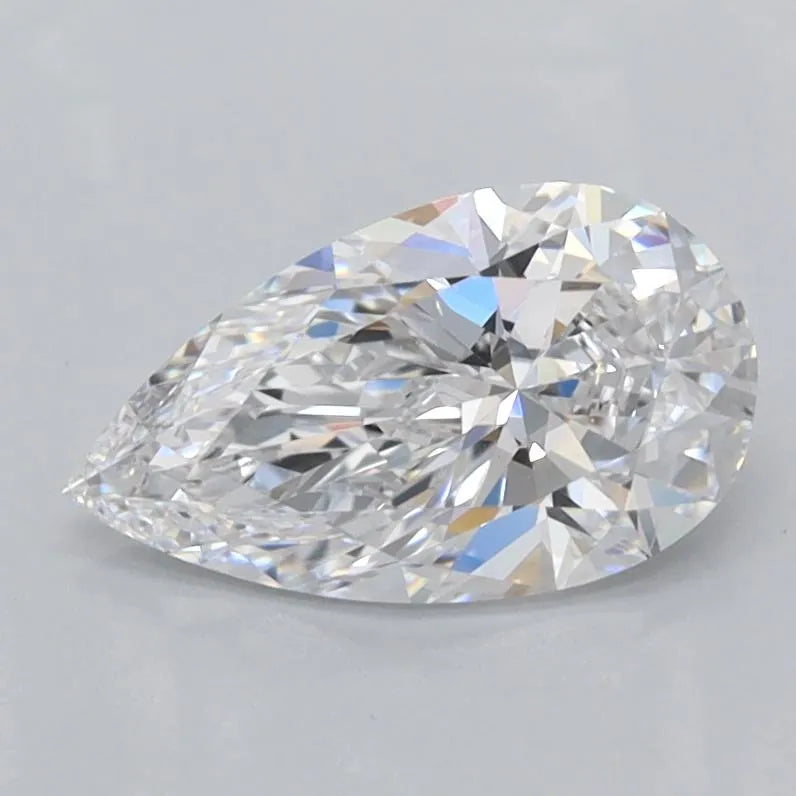 1.08ct Pear Lab Grown Diamond (Colour D, Clarity FL, IGI Certified)
