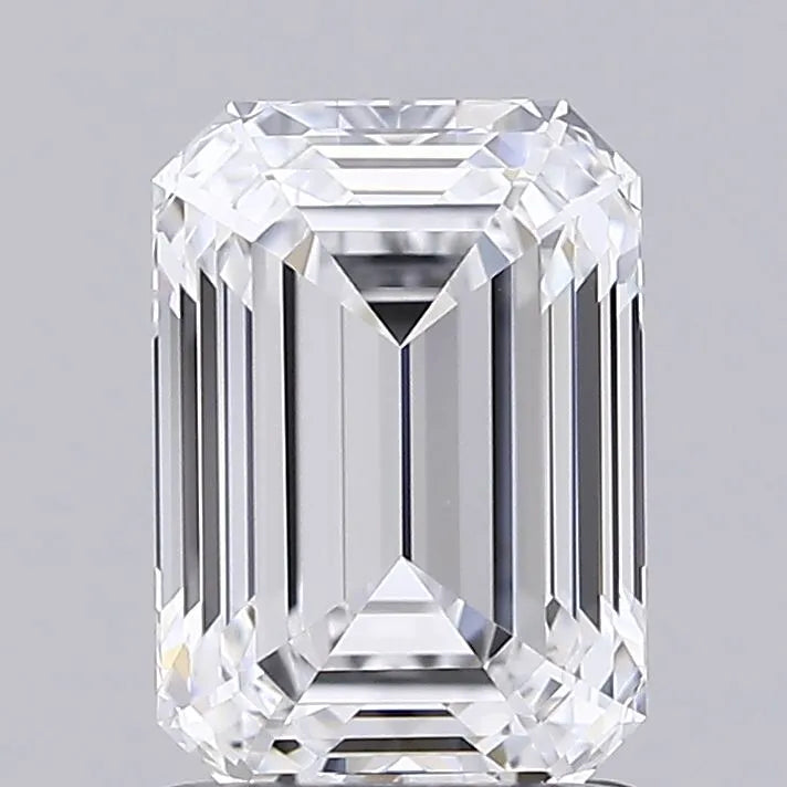 1.46ct Emerald Lab Grown Diamond (Colour D, Clarity VVS2, IGI Certified)