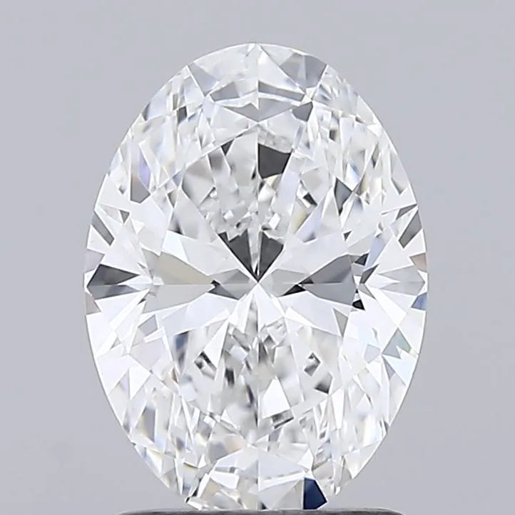 1.53ct Oval Lab Grown Diamond (Colour D, Clarity VVS2, IGI Certified)