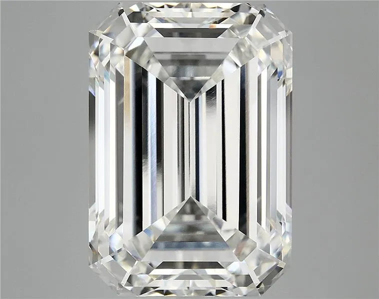 12.40ct Emerald Lab Grown Diamond (Colour G, Clarity VVS2, IGI Certified)