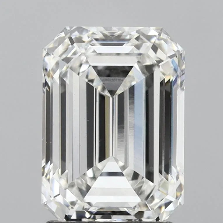 2.73ct Emerald Lab Grown Diamond (Colour F, Clarity VVS2, IGI Certified)