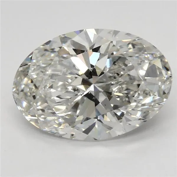 3.53ct Oval Lab Grown Diamond (Colour G, Clarity VS2, Cut EX, IGI)