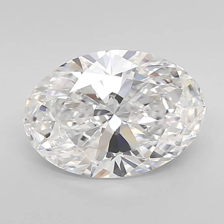 2.06ct Oval Lab Grown Diamond (Colour D, Clarity VVS1, IGI Certified)