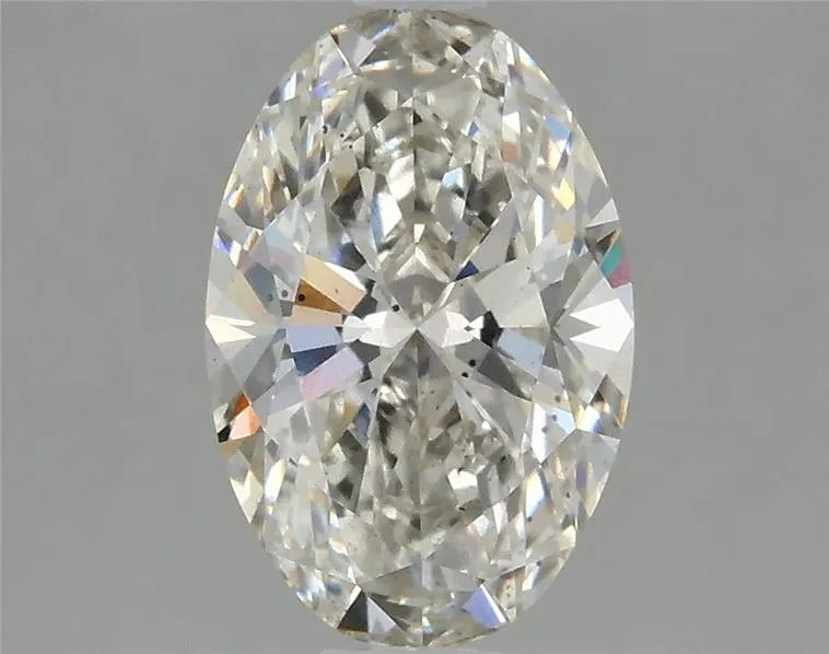 2.36ct Oval Lab Grown Diamond (Colour H, Clarity SI1, IGI Certified)