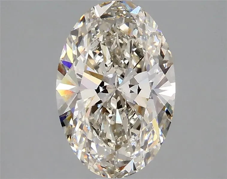 1.87ct Oval Lab Grown Diamond (Colour H, Clarity VS2, IGI Certified)