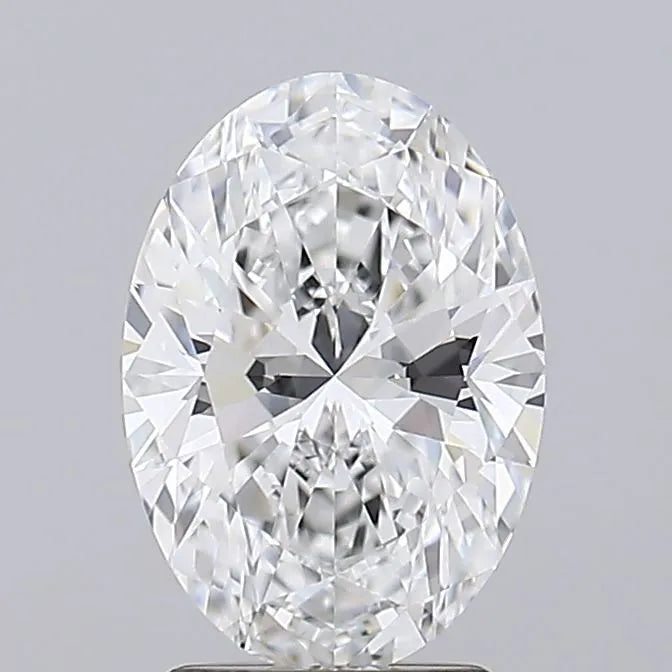 2.45ct Oval Lab Grown Diamond (Colour D, Clarity VVS2, IGI Certified)