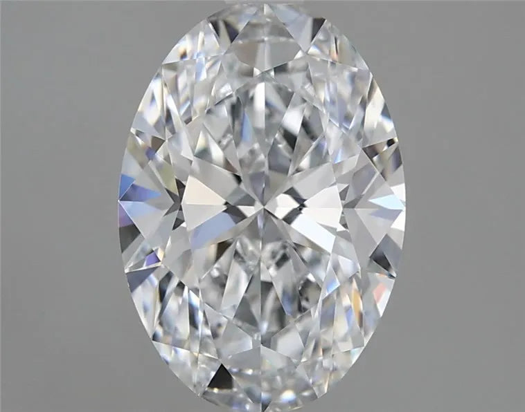 2.59ct Oval Lab Grown Diamond (Colour E, Clarity VVS2, IGI Certified)