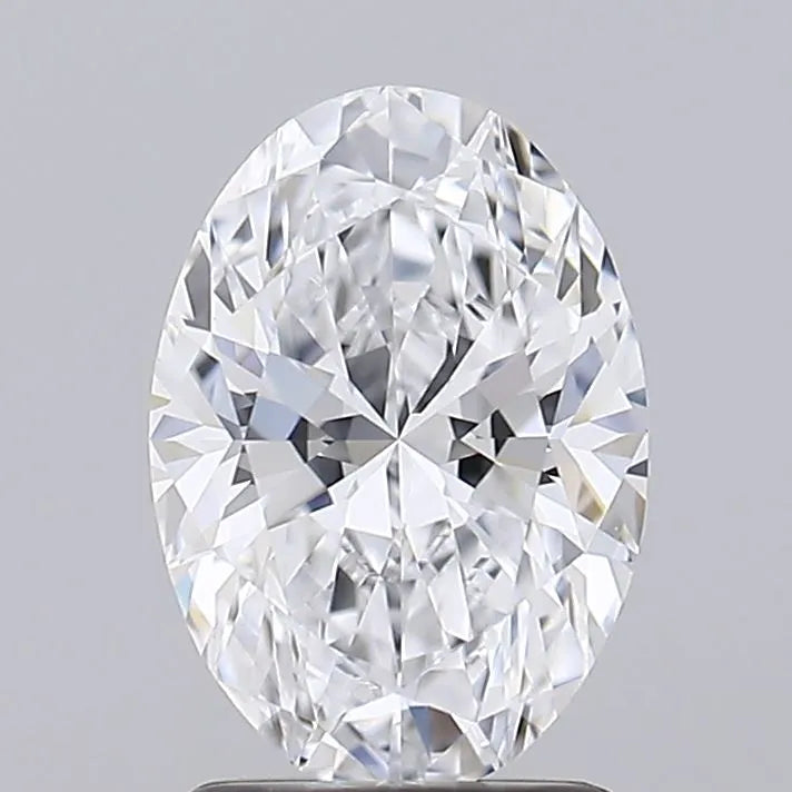 1.58ct Oval Lab Grown Diamond (Colour D, Clarity VVS2, IGI Certified)