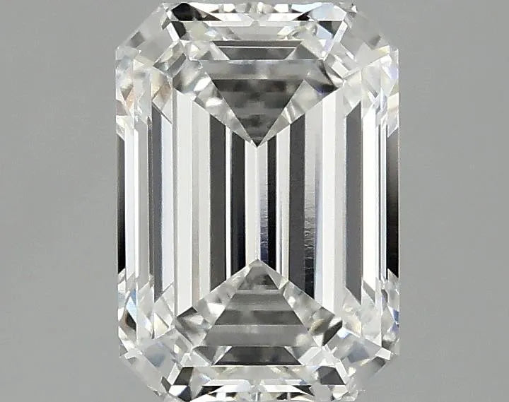 2.00ct Emerald Lab Grown Diamond (Colour F, Clarity VVS1, IGI Certified)