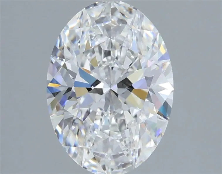 2.00ct Oval Lab Grown Diamond (Colour E, Clarity VVS1, IGI Certified)
