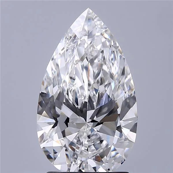 2.00ct Pear Lab Grown Diamond (Colour D, Clarity VS1, IGI Certified)
