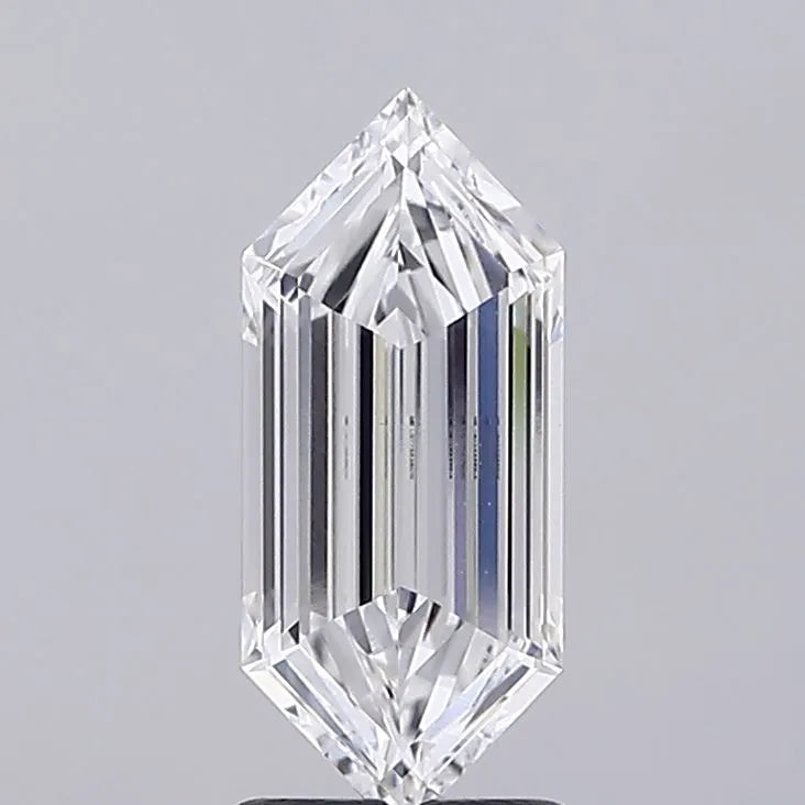 2.02ct Hexagonal Lab Grown Diamond (Colour E, Clarity VVS2, IGI Certified)
