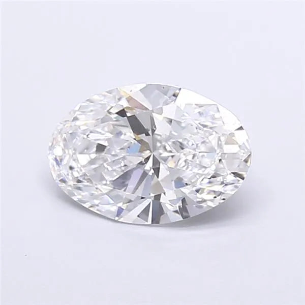 2.03ct Oval Lab Grown Diamond (Colour D, Clarity SI1, IGI Certified)