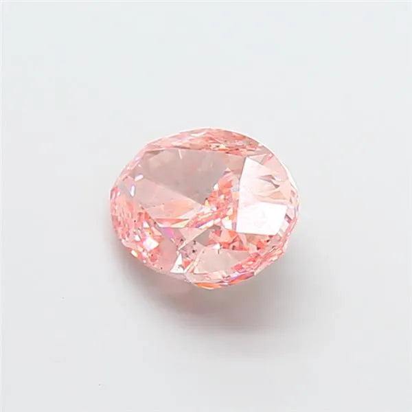 2.04ct Oval Lab Grown Diamond (Colour Fancy Vivid Pink, Clarity SI1, IGI Certified)