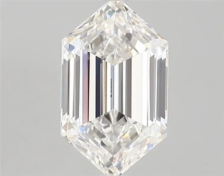 2.05ct Hexagonal Lab Grown Diamond (Colour E, Clarity VVS2, IGI Certified)