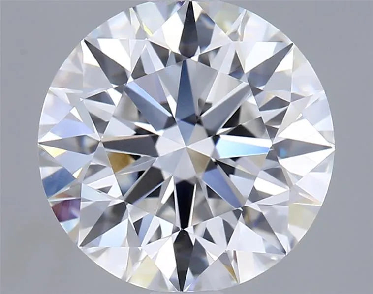 2.06ct Round Lab Grown Diamond (Colour D, Clarity VVS1, Cut EX, IGI Certified)