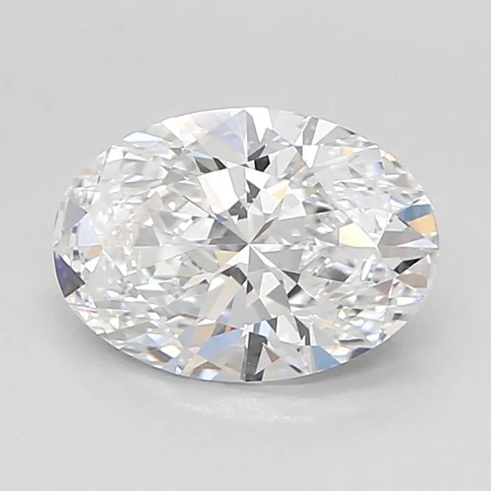 2.08ct Oval Lab Grown Diamond (Colour D, Clarity VVS1, IGI Certified)