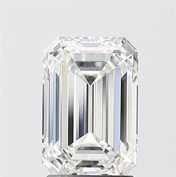 2.10ct Emerald Lab Grown Diamond (Colour F, Clarity VVS2, IGI Certified)