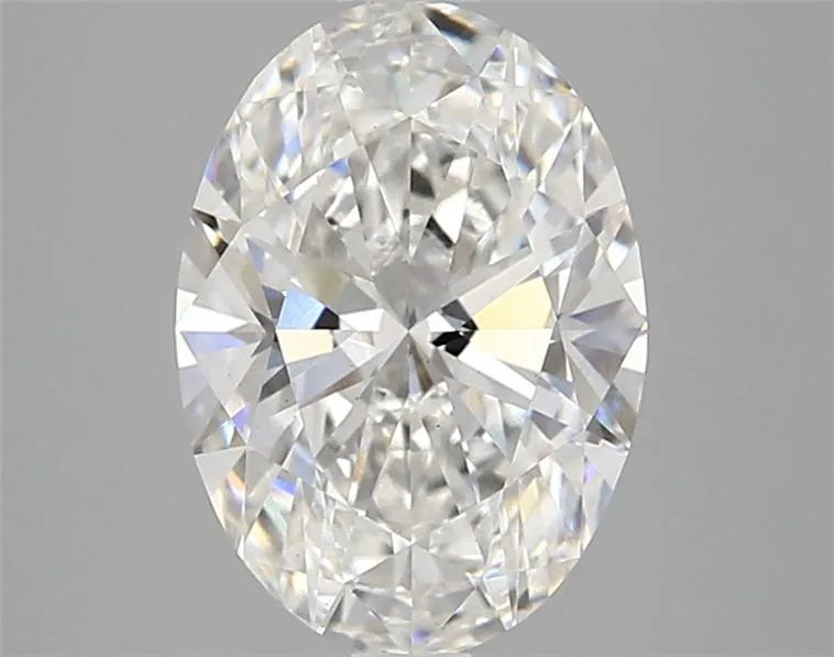 2.10ct Oval Lab Grown Diamond (Colour E, Clarity VS1, IGI Certified)