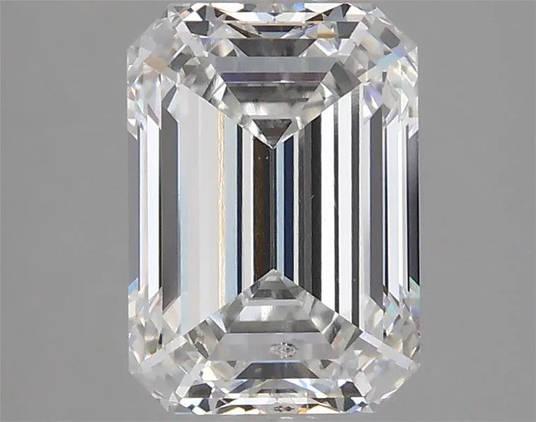 2.53ct Emerald Lab Grown Diamond (Colour E, Clarity SI1, IGI Certified)
