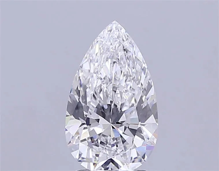 2.75ct Pear Lab Grown Diamond (Colour D, Clarity VVS2, IGI Certified)