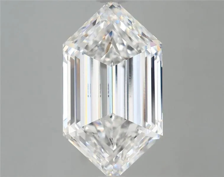 2.83ct Hexagonal Lab Grown Diamond (Colour E, Clarity VVS2, IGI Certified)
