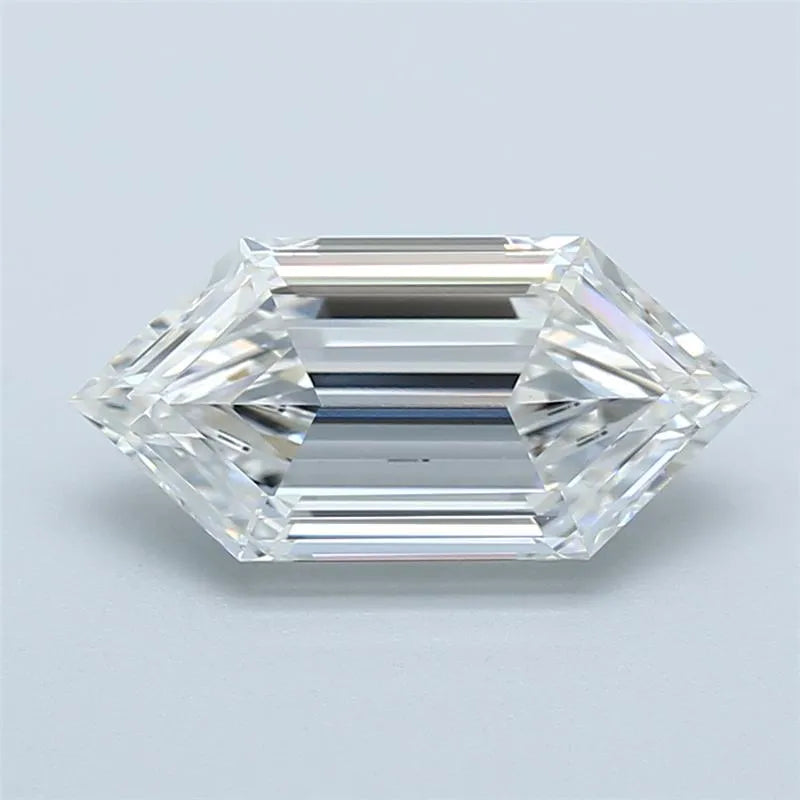 2.90ct Hexagonal Lab Grown Diamond (Colour E, Clarity VS1, IGI Certified)