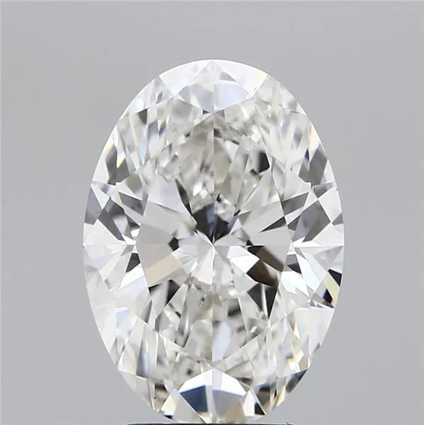3.10ct Oval Lab Grown Diamond (Colour G, Clarity VVS2, IGI)
