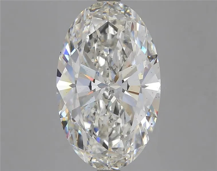5.53ct Oval Lab Grown Diamond (Colour G, Clarity SI1, IGI Certified)