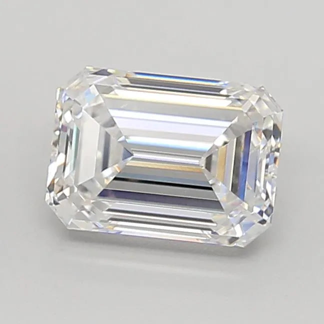 2.05ct Emerald Lab Grown Diamond (Colour D, Clarity VVS2, IGI Certified)
