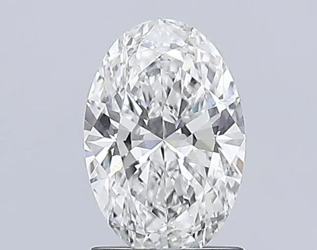 1.38ct Oval Lab Grown Diamond (Colour F, Clarity VVS2, IGI Certified)