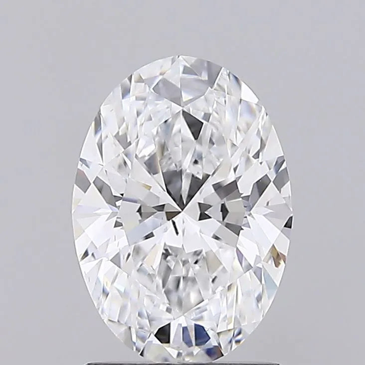1.52ct Oval Lab Grown Diamond (Colour D, Clarity SI1, IGI)