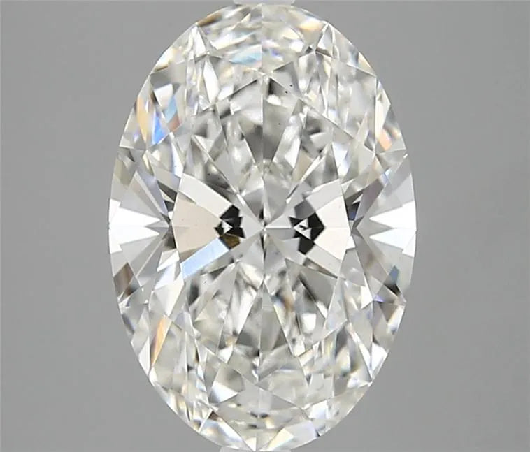 3.50ct Oval Lab Grown Diamond (Colour G, Clarity VS1, Cut GD, IGI Certified)