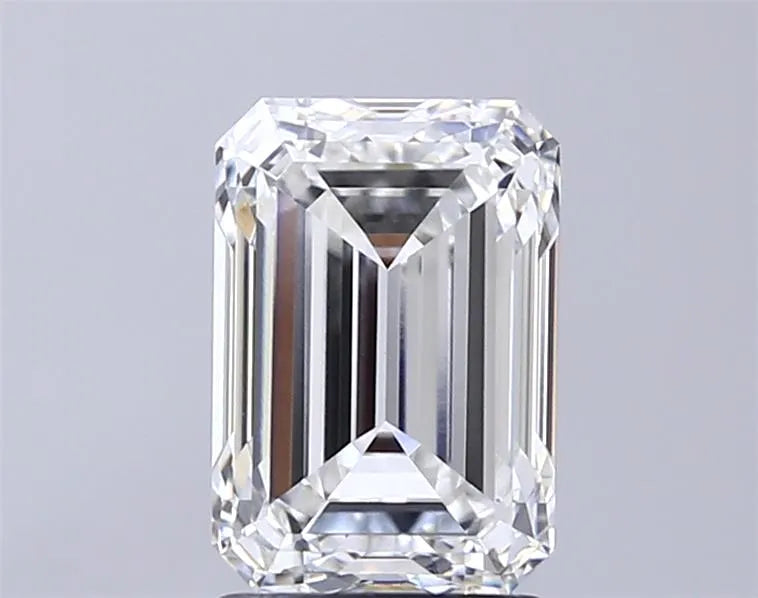 3.02ct Emerald Lab Grown Diamond (Colour F, Clarity VVS1, IGI Certified)