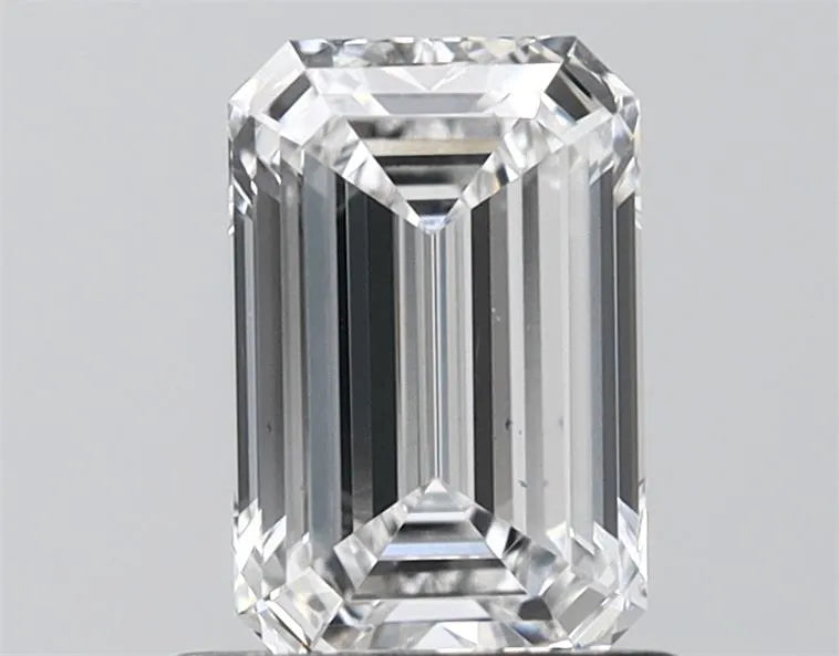0.92ct Emerald Lab Grown Diamond (Colour D, Clarity VVS2, IGI Certified)