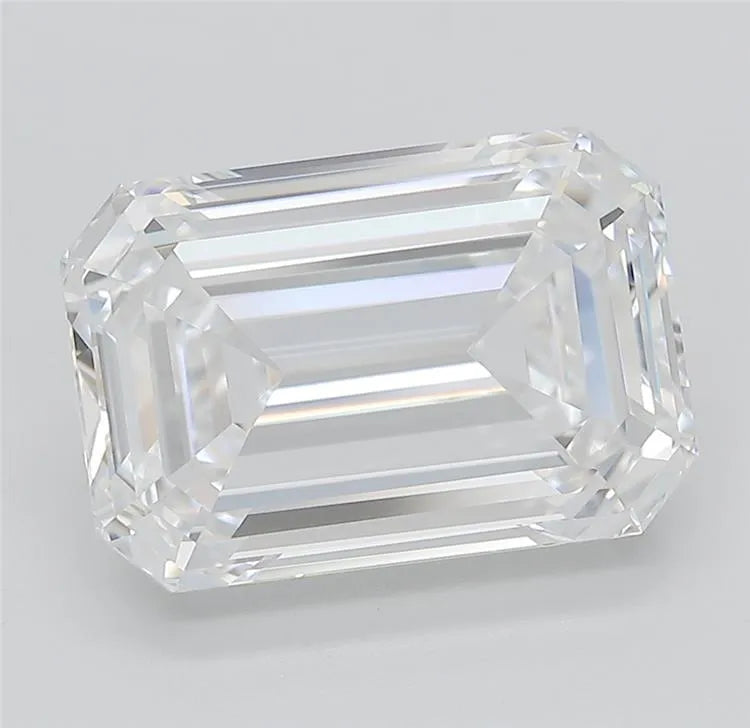 5.01ct Emerald Lab Grown Diamond (Colour D, Clarity IF, Cut EX, IGI Certified)