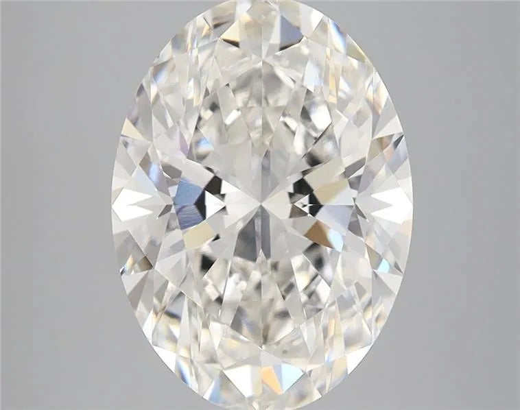 4.07ct Oval Lab Grown Diamond (Colour G, Clarity VVS2, IGI Certified)