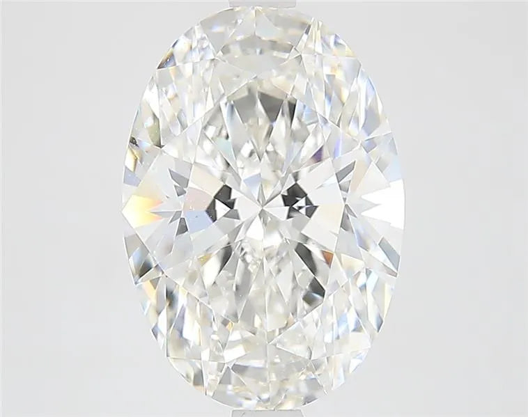 4.07ct Oval Lab Grown Diamond (Colour G, Clarity VVS2, IGI Certified)
