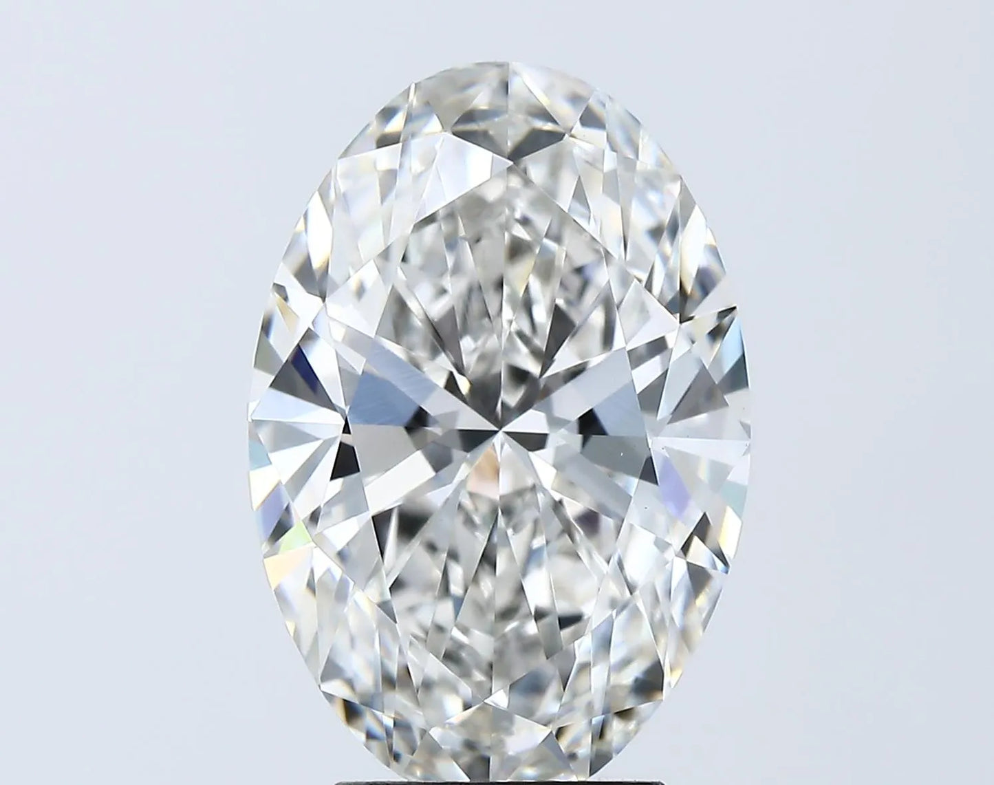 4.07ct Oval Lab Grown Diamond (Colour G, Clarity VVS2, IGI Certified)