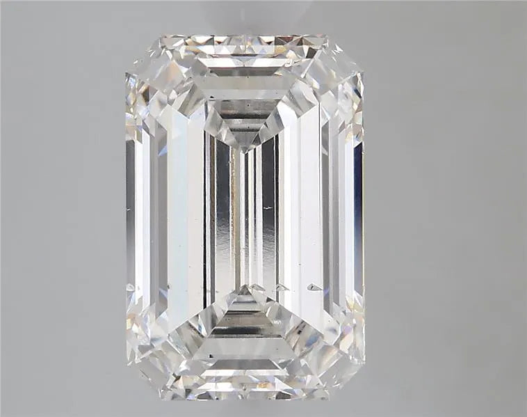 3.14ct Emerald Lab Grown Diamond (Colour G, Clarity SI1, IGI Certified)